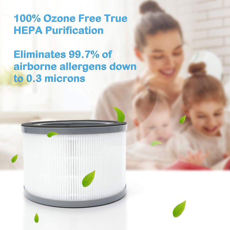Flintar Vista 200 Replacement Filter, Compatible with LEVOIT Vista 200 Air Purifier Only, H13 Grade HEPA and Activated Carbon Filter Replacement, Part # Vista 200-RF, 2-Pack - Image 4